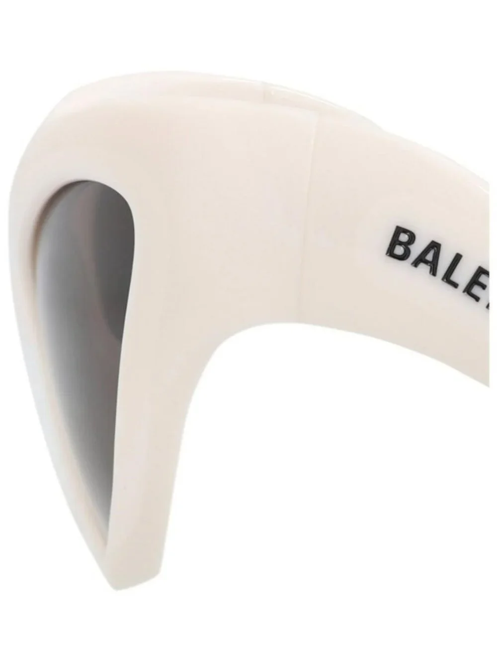 New Balenciaga Womens Cat Eye Ivory Ivory Grey Fashion Designer Sunglasses